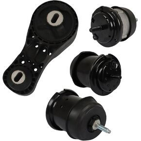 4Pcs Motor Mount Kit 3209 3208 3141 3191 Replacement for GMC Acadia Saturn Outlook Buick Enclave Chevy Traverse 2009-2017 3.6L