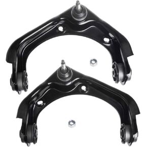 2Pcs K80722 K80723 Left Right Front Upper Control Arm and Ball Joint Assembly Compatible With 06-10 Me-rcury Mountaineer, Fo-rd Explorer, 07-10 Explorer Sport Trac Driver Passenger Suspension