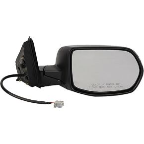 Dorman 955-707 Passenger Side Power Door Mirror - Folding Compatible with Select Honda Models, Black