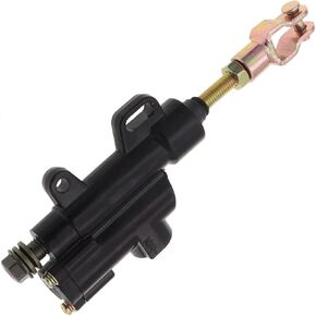 Rear Brake Master Cylinder Motorcycle Rear Hydraulic Brake Master Cylinder Pump Replacement for Thumpstar Chinese ATV Wheeler Quad Dirt Pit Bike 50cc 70cc 90cc 110cc 125cc 250cc,Black