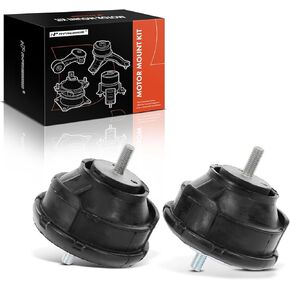 A-Premium 2PCS Front Engine Motor Transmission Mounts Compatible with BMW 318i, 318is, 318ti, 320i, 323Ci, 323i, 323is, 325Ci, 325i, 325is, 328Ci, 328i, 328is, 330Ci, 330i, 535i, 735i, 735iL, M3, M5