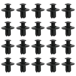 B092-51-833 Fender Liner Clips 20Pcs, Replacement for Ford Kia Hyundai Elantra Genesis Sonata Hyundai Santa Fe Bumper Retainer Clips, Replaces B092-51-833 MB-455-56143 MB455-56-143