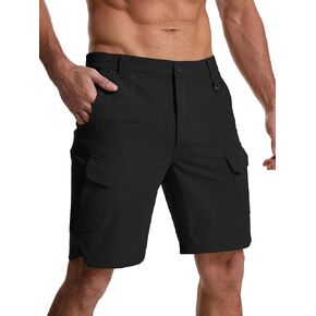 Men's Hiking Cargo Shorts Lightweight Quick Dry Outdoor Work Tactical Fishing Travel Camping