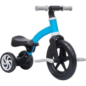 banana bike 3-in-1 Bike Tricycle with Push Handle - Baby Trike with Adjustable Seat - Perfect Bike for 1-3 Year Old Toddlers - Safe and Stable Design, Easy to Balance - Kids Push Bike