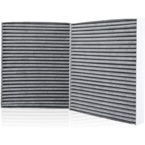 2PCS Cabin Air Filter Replaces P640110 Compatible with Kenworth T660 T680 T700 T800 T880 W900 2013-2019 Compatible with Peterbilt 567 579 2013-2021 PA30093 X1987001 AF55839