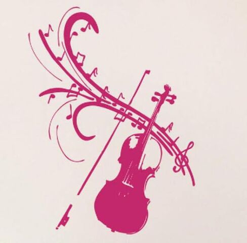 Music Tree with Notes and Musical Key Note Paper Lovers Music Teen Wall Stickers Lovers Home Decoration Music Studio Wall Art Murals Musical Decor Black 18 X 15 in in Saudi Arabia