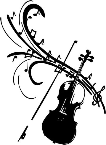 Music Tree with Notes and Musical Key Note Paper Lovers Music Teen Wall Stickers Lovers Home Decoration Music Studio Wall Art Murals Musical Decor Black 18 X 15 in in Saudi Arabia