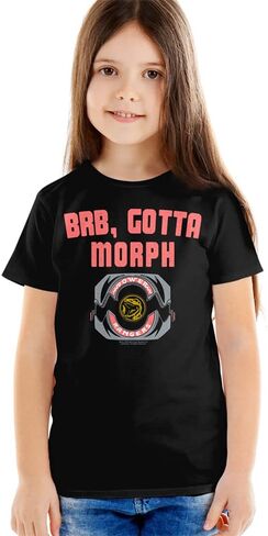 مجموعة Popfunk Classic Power Rangers Kids Bundle، مجموعة من 3 قمصان قصيرة الأكمام للأولاد والبنات in Kuwait