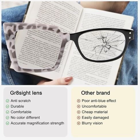 10 Pack Reading Glasses For Women Pattern Print Readers with Spring Hinges in Saudi Arabia