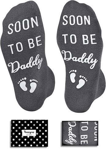 HAPPYPOP Gifts For Family Members - New Dad Gifts, Soon To Be Dad Gifts, Gifts For Aunt Dad Mom, Funny Dad Mom Aunt Socks in Saudi Arabia
