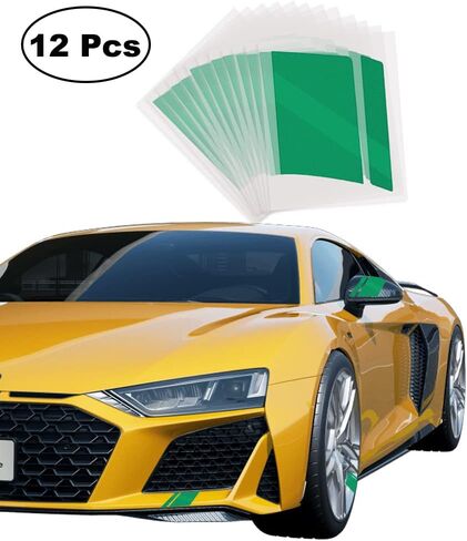 12 Pack Wheel Rim Decal Stripes Car Decals Reflective Car Stickers Automotive Decals Waterproof Hub Stripe Stickers for 18-21 Inch Wheels Tire Rim Safety Decor Universal Accessories (Red) in Saudi Arabia