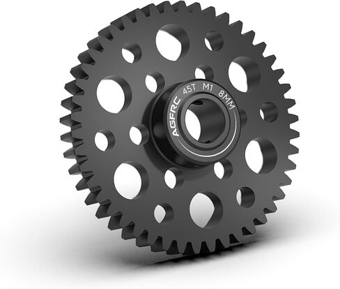 AGFRC Hardened Steel 8MM MOD1 38T RC Pinion Motor Gear for High Speed Runs and Drag Racing Application RC Upgrade Part (PG38T8 V2) in Kuwait