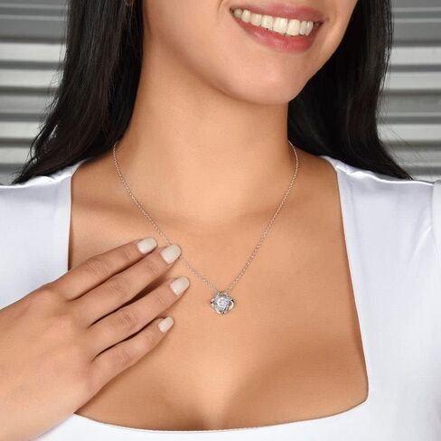 To My Wife Necklace Best Wife Presents Best Anniversary for Her Mothers Day Jewelry Wife Birthday Gifts from Husband Necklace Women with Message Card in Saudi Arabia