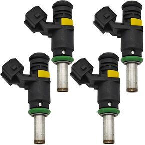 8M6002428 4pcs Fuel Injectors Replacement for 4T Mercury 150HP MERCRUISER 4.5L MPI Outboard