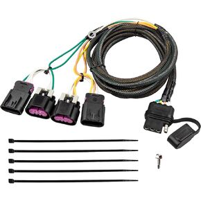 Oyviny Custom 4 Pin 56094 Trailer Wiring Harness for 2010-2017 GMC Terrain/Chevrolet Equinox, Terrain Trailer Hitch Wiring Kit
