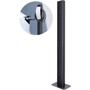 BMZX for Tesla Wall Connector Charger Pedestal Base Fits for Tesla Gen 3 Charging Station EV Mounted Cable Adapter for Tesla Charger Holder Charging Outdoor Indoor Organizer