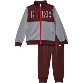 Nike Boy's NSW Tricot Set (Little Kids) Burgundy Crush 6 Little Kid