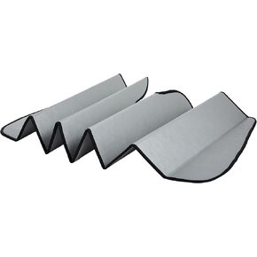 GM Accessories 23433488 Front Sunshade Package in Silver with Black Cadillac Logo