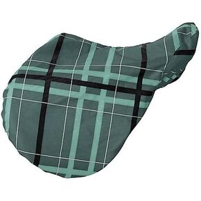 Pessoa Alpine 1200D Saddle Cover Clay/Teal Plaid
