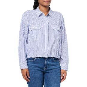 Lucky Brand Women's Utility Crop Shirt
