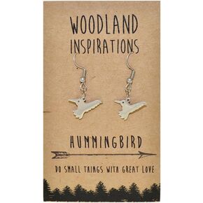 Shag Wear Women's Outdoor Life Woodland Inspirations Pewter Dangle Earrings in Kuwait