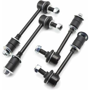 4pcs Front Rear Sway Bar Links Stabilizer Bar Link Compatible with Toyota 4Runner 1996 1997 1998 1999 2000 2001 2002 OE# K90619 K90681