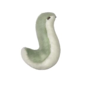Furryvalley Fursuit Tail Furry Tail for Cosplay Party Costume for Kids Adults (Light Green)