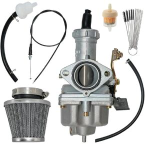 PZ27 Carburetor Fit for 4 stroke 125cc 150cc 200cc 250cc ATV Fit for Honda FourTrax 200 TRX200 TRX200D TRX200SX Fit for Honda ATC185S ATC200M With Throttle Cable