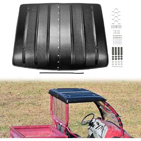 Hard Roof Top Compatible with 2005-2024 Kawasaki Mule 600 610 SX 4X4 UTV Top Replace for KAF600-005B Black