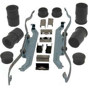 ACDelco Gold 18K1900X Front Disc Brake Caliper Hardware Kit with Clips, Bushings, and Caps
