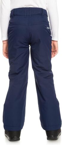 بنطال روكسي للثلج في الفناء الخلفي للفتيات مع تقنية DryFlight (12/كبير، أزرق العصور الوسطى (BTE0)) in Kuwait