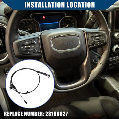 كابل ناقل الحركة الأوتوماتيكي لـ Chevy Express 1500 2500 3500 لـ GMC Savana/كابل رافعة التحكم التلقائي / متين / قطعة واحدة/أسود in Saudi Arabia