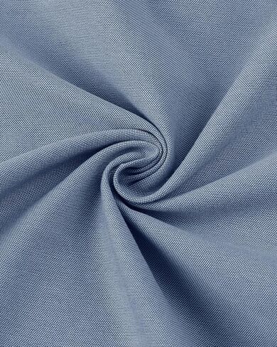 Alimens & Gentle Men's Short Sleeve Oxford Shirt Regular Fit Button Down Collar Shirts with Pocket in Kuwait