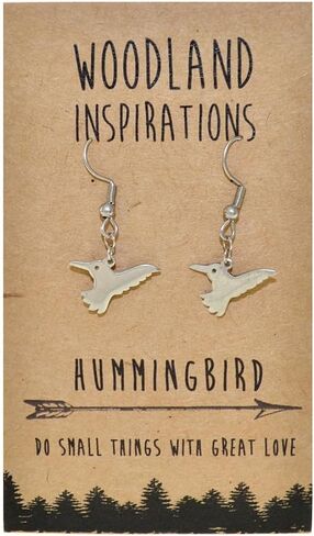 Shag Wear Women's Outdoor Life Woodland Inspirations Pewter Dangle Earrings in Kuwait