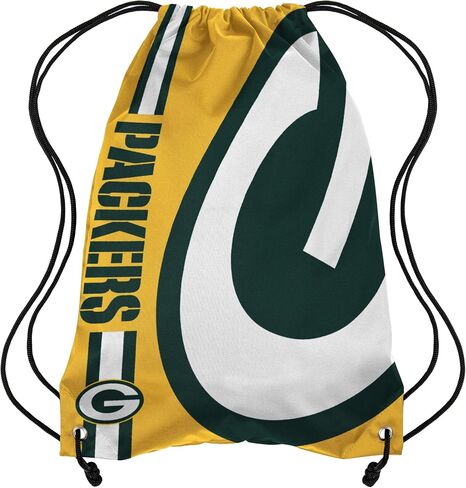 FOCO Kansas City Chiefs NFL Alternate Color Big Logo Drawstring Backpack - Yellow in Saudi Arabia