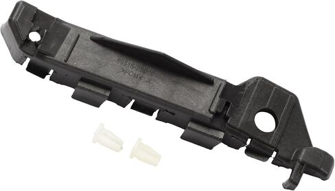 Bumper Support Bracket for Hyundai Santa Fe 2007-2009 Durable No.865162B000 | Right Side Front Bumper Retainer Bracket Hold Mount Black 1 Pc in Saudi Arabia