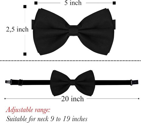 trilece Bow Tie and Suspenders for Men, Adjustable Mens Womens Suspenders, Suspenders with Matching Bowtie in Saudi Arabia