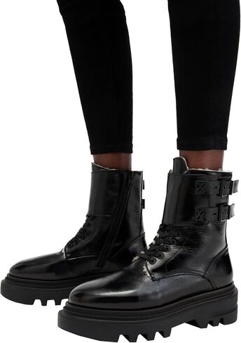 AllSaints Women's Zoe Shearling Boot Loafer in Saudi Arabia