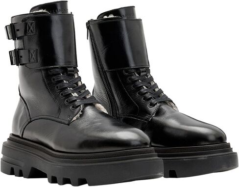 AllSaints Women's Zoe Shearling Boot Loafer in Saudi Arabia