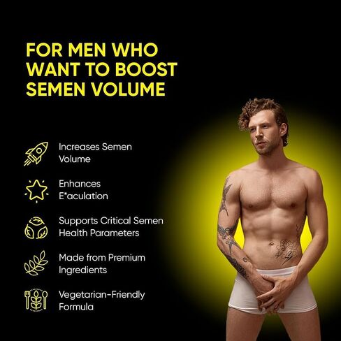 Improves Sperm Volume and Load – Semen Volume Supplement - 60 Capsules in Kuwait