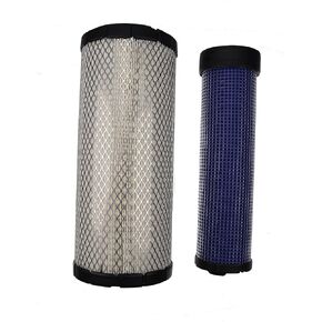 DVPARTS Air Filter Kit R1401-42270 & R2401-42280 Compatible with Kubota KX121-3 KX121-3S KX161-3 KX161-3S L48 M4700 M4800 M4900 M5400 M5700 MX4700 MX5000 MX5100 MX5200 R420 R520