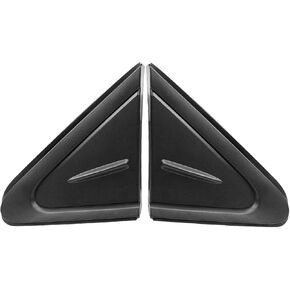 Rearview Triangle Trim Panel Fit for Toyota Corolla 2019-2021 EU Model Replace 60117-02370 60118-02370, 1 Pair Front Left Right Door Mirror Corner Fender Triangle Cover Trim
