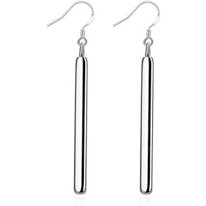 Cross Drop Dangle Earrings Sterling Silver Plated Fashion Earring Dangles for Women