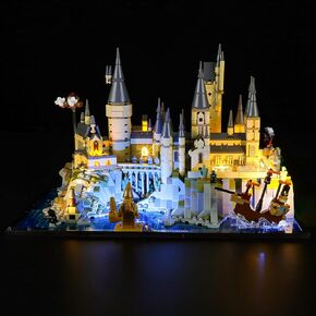 Version 2018 LED Light Kit Compatible with Lego Hogwarts Castle - Lighting Set for 71043 Building Model (Model Set Not Included)