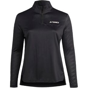 adidas Women's Terrex Multi Half-zip Long Sleeve T-shirt