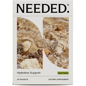 Needed. Hydration Support with Electrolytes & Trace Minerals – Electrolytes for Pregnancy & During Lactation - 30 Hydration Packets Lightly Sweetened with Real Fruit, Variety
