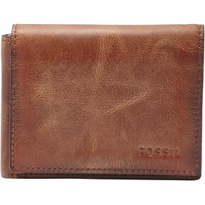 Fossil Men's Hayes Trifold, Black