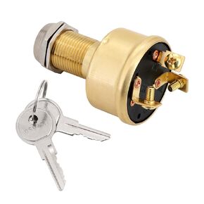 Dokili Heavy Duty Ignition Starter Switch MP39060-1 50-11621 Compatible with Marine Boats Engines 3-Position