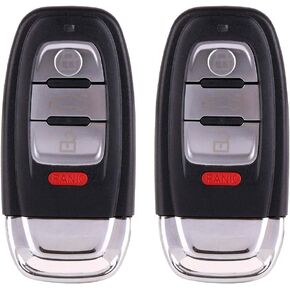 OCPTY Replacement 1Pcs Remotes Key Fob for Audi for Q5 for A1 A3 A4 A5 A6 A7 A8 Q3 Q7 R8 RS5 RS7 S3 S4 S5 S6 S7 S8 SQ5 TT 2008-2017 IYZFBSB802 8T0959754G 4G0959754G 4H0959754G 8K0959754B