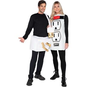Spooktacular Creations زوجين التوصيل والمقبس زي الهالوين للبالغين